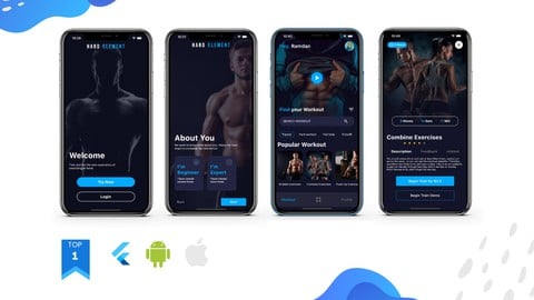 [Free] Create Flutter Ui Screen & Getx Router - Workout Fitness App ...