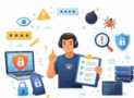 1500 Cyber Security Interview Questions Practice Exam Test