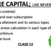 Accountancy: Share Capital