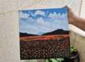 Acrylic Landscape Painting for Beginners: Poppy Field