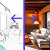 AI Rendering in Revit (Interior Design & Street Views)