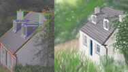 Architectural Digital Drawing : House