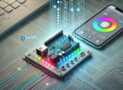Arduino Multicolor RGB LED Lamp Controlled Using Bluetooth