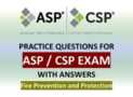 ASP / CSP Exam Preparation – Fire Prevention and Protection