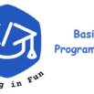 Coding in Fun: Basic Programming 1: Introduction + Variables