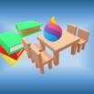 Create 3D Models of Furniture and Books in Paint 3D