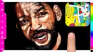 Draw Will Smith Using Only The Shade Brush With Paintology