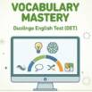 Duolingo English Test Practice: Vocabulary MCQ