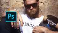 Free Photoshop Tutorial – Photoshop Portrait Retouching – Skater Guy