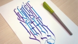 Future Gothic Calligraphy  Instagram Trend