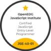 JavaScript Certification Exam JSE-40-01 – Preparation (2025)