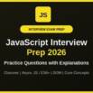 JavaScript Interview Prep 2026 – Practice Questions