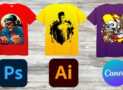 Learn T-Shirt Design with Photoshop Illustrator and Canva
