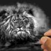 Learn To Draw A Lion With Two Brush Tools Using Paintology