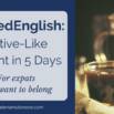 Linkedenglish: Sound Like A Native In 5 Days