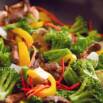 Microwave Pressure Cooker: Summer Vegetables + Bitter Melon