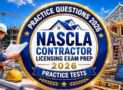 NASCLA Contractor Licensing Exam Prep 2026: Practice Tests