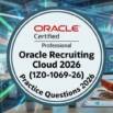 Oracle Recruiting Cloud Exam(1Z0-1069-26) :Practice Tests