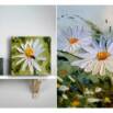 Palette knife for beginners – Painting a Daisy with oils