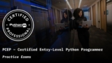 PCEP: Certified Entry-Level Python Programmer Practice Exams