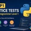 PCPP1 Practice Tests: Professional Python Programmer Level 1
