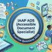 Practice Test For IAAP ADS – Accessible Document Specialist
