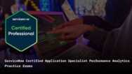 ServiceNow Application Specialist Performance Analytics Prep