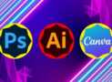The Complete T-Shirt Design Toolkit: PS, AI & Canva