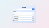 Todo App Project: Learn JavaScript, HTML & CSS Step by Step
