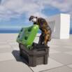 Unreal Engine Open Sci-Fi Box  With Animation