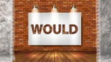 Use Would in English