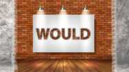 Use Would in English