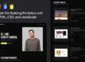 Web 101: Building Portfolios with HTML, CSS, and JavaScript